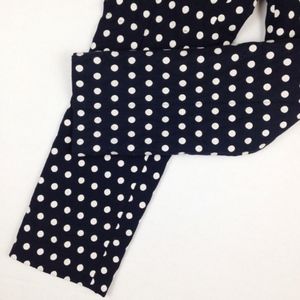 Banana Republic Pants - Banana Republic Hampton Fit, Navy Polka Dot Crops Banana Republic Pants - Banana Republic Hampton Fit, Navy Polka Dot Crops